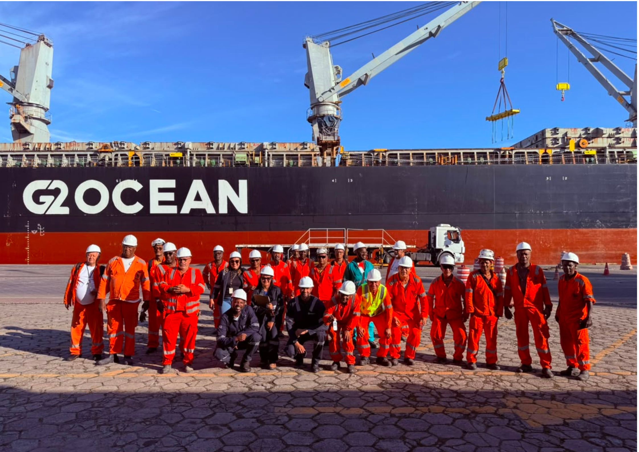 OGMOSA e CODEBA refor�am compromisso com a sa�de do trabalhador portu�rio
